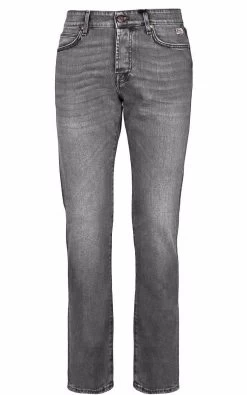 Roy Roger's Gray Cotton Jeans & Pant