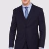 Oxford Men's Auden Wool Suit Jacket - Ink