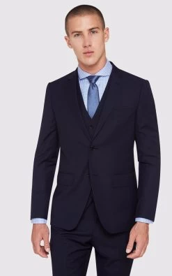 Oxford Men's Auden Wool Suit Jacket - Ink