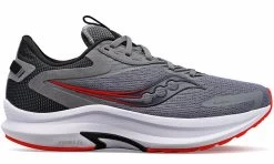 SAUCONY AXON 2 Shoe - Charcoal/Black - Mens