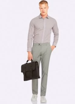 Oxford Men's Feather Stripe Slim Leg Trousers - Blue -Fashion Menswear Shop 4dd612f2c6aa4b0c82fa5fb7af7c0ba5