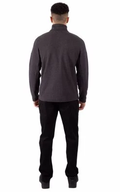 Trespass Mens Felbrigg Fleece Top (Dark Grey Marl) - TP5599 7 Trespass Mens Felbrigg Fleece Top (Dark Grey Marl) - TP5599 -Fashion Menswear Shop 4eb7f662ee45dc2e57374850792a11fe