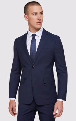 Oxford Men's Auden Wool Suit Jacket - Blue