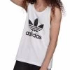 Adidas Men's Athletic Apparel Trefoil Tank - Color: White/Black