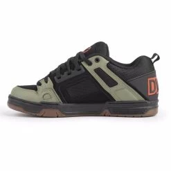 Mens DVS Comanche Black Olive Orange Nubuck -Fashion Menswear Shop 53aaf4ca9ca440af959e24dcd820c323
