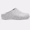 FitFlop Shuv Felt Clog Grey