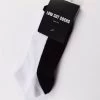 24 X Mens Low Cut Sport Casual Socks Bulk Pack White & Black