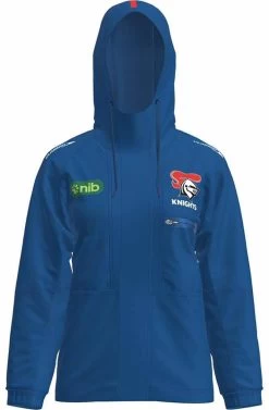 NRL 2023 Wet Weather Jacket - Newcastle Knights - Rugby League - CLASSIC