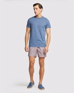 Oxford Men's Reece Swim Board Shorts - Red