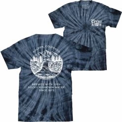 Coors Banquet Scenic Golden Colorado Front And Back T-Shirt