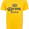 Corona Extra Logo Yellow Men's T-Shirt
