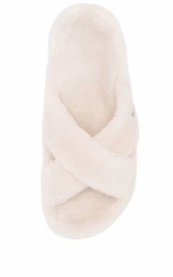 EMU Australia EMU Geelong Natural Sheepskin Slippers - White -Fashion Menswear Shop 5828449c314b9201b3a5eaef0aca3fe0