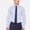 Oxford Men's Beckton Stripe Shirt - Sky