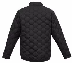 Syzmik Unisex Hexagonal Puffer Jacket - Yellow/Navy -Fashion Menswear Shop 5a03cbb9db36a5f6e0d652730c7490bf