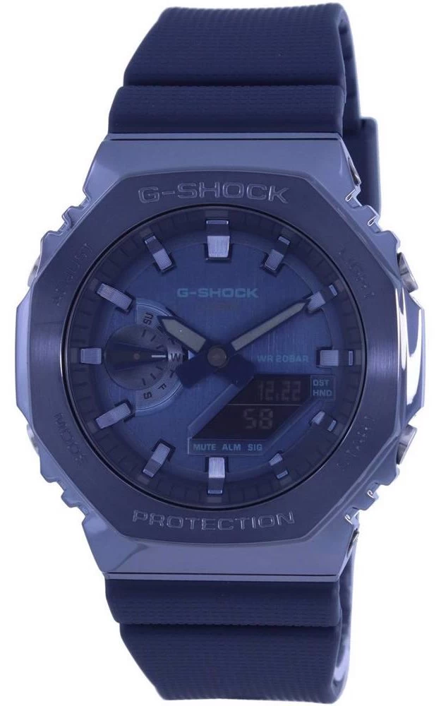 Casio G-Shock World Time Analog Digital Metal Covered GM-2100N-2A GM2100N-2 200M Men's Watch 1 Casio G-Shock World Time Analog Digital Metal Covered GM-2100N-2A GM2100N-2 200M Men's Watch