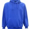 Adult Unisex Men's Plain Basic Pullover Hoodie Sweater Sweatshirt Jumper XS-6XL - Royal Blue