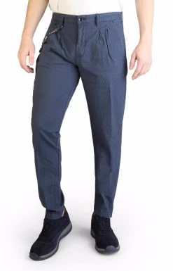 YES.ZEE Yes Zee Men's Blue Trouser