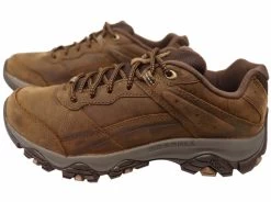 Merrell Mens Moab Adventure 3 Wide Width Leather Hiking Shoes - Earth -Fashion Menswear Shop 5d20a996b0df96bf13288f29935bdf17