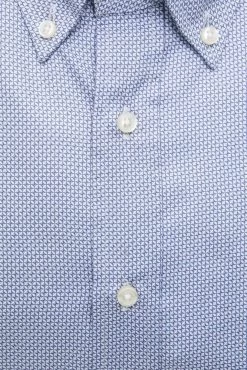 Robert Friedman Light-blue Cotton Shirt -Fashion Menswear Shop 5d3378ec45b2ab3da1e2fd5840edcc6f
