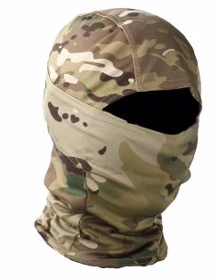 Beakey Military Camo Face Mask Balaclava Hood Headwear For Men Women Tactical Training-4