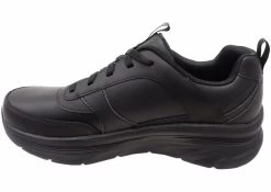 Skechers Mens D Lux Walker SR Splendal Work Leather Wide Shoes - Black -Fashion Menswear Shop 5d459537f6ed32f91d1006ea63dad17d