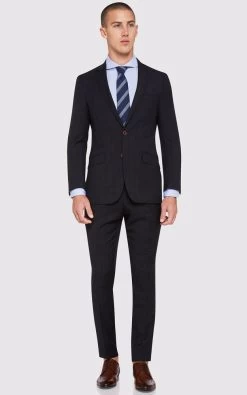 Oxford Men's Hopkins Wool Suit Trousers - Charcoal -Fashion Menswear Shop 5d4b9548677d72b0dd65a734ea49bd4a