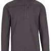 Trespass Mens Felbrigg Fleece Top (Dark Grey Marl) - TP5599
