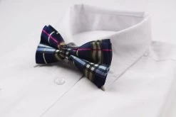 Mens Multicoloured Patterned Bow Tie -Fashion Menswear Shop 5e0c1b3d43344a61ec661bcbb123e0e4