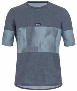 Santini Forza Indoor Training Tech T-Shirt - Grey