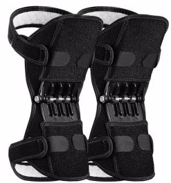 2Pcs Power Spring Knee Pads Brace Leg Support Rebound Lift Stabilizer Joint