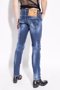 DSQUARED2 Dsquared² Blue Cotton Jeans & Pant -Fashion Menswear Shop 624cb42844c89aa4a4d8cbc94cb68bea