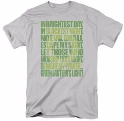 DC COMICS Green Lantern Oath Men's Grey T-Shirt