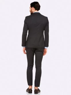 Oxford Men's New Hopkins Suit Jacket - Charcoal -Fashion Menswear Shop 6397facdc1b2ee040773ccb99eba5062