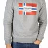 Napapijri Bera Grey Mens Sweatshirts