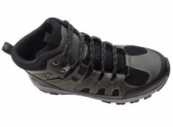 Skechers Mens Comfortable Relaxed Fit Edgemont Voxter Leather Boots - Charcoal Black -Fashion Menswear Shop 6554fcf173f37e12d88819bec7b6331f