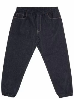 Armani Exchange Dark Blue Five Pockets 'Jogging' Denim Jeans