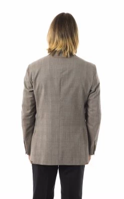 Uominitaliani Gray Wool Blazer -Fashion Menswear Shop 67039653573d62ce1f1709c73c915ec4
