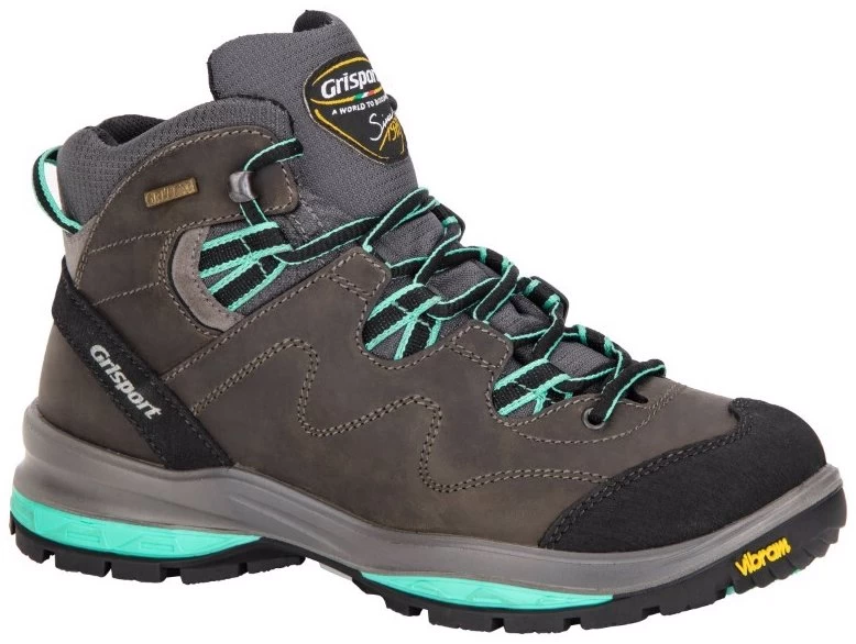 Grisport Capri Mid WP Charcoal/Mint Hiking Boots 1 Grisport Capri Mid WP Charcoal/Mint Hiking Boots
