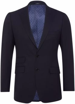 Oxford Men's Hopkins Peak Lapel Wool Jacket - Ink -Fashion Menswear Shop 67fd5fa5ac4115f55d83c32238137902