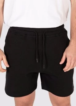 Mens Unit Vital Fleece Short - BLACK