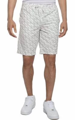 Sean John Men's Shorts Casual Shorts - Color: Bright White