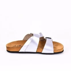 Moosefield Men's Leather Sandals - Silver -Fashion Menswear Shop 6cfd8ed7af498a1d59ce2a04df6959d6