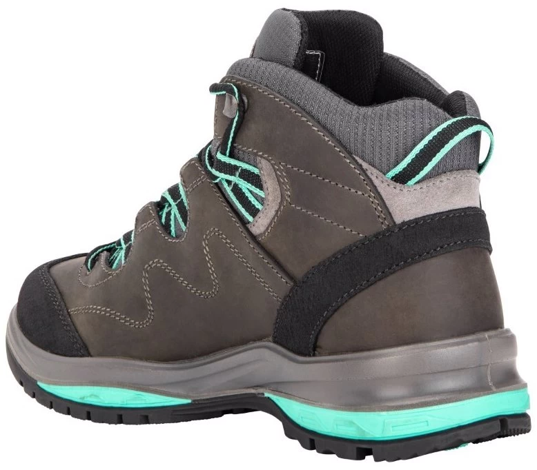 Grisport Capri Mid WP Charcoal/Mint Hiking Boots 4 Grisport Capri Mid WP Charcoal/Mint Hiking Boots - Image 4