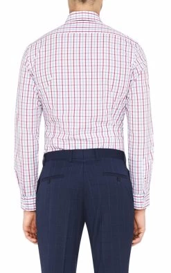 Oxford Men's Beckton Check Shirt Pink/ - Pink/Blue 9 Oxford Men's Beckton Check Shirt Pink/ - Pink/Blue -Fashion Menswear Shop 6d541f29257210deab9c1de9b93a5936