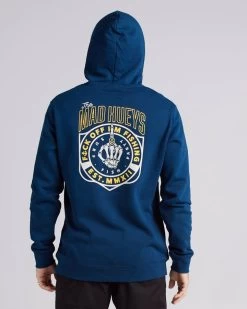 Mens The Mad Hueys Im Still Fishing Pullover - NAVY -Fashion Menswear Shop 6e40205a0f1e708468270083233cb761