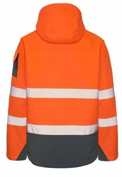 Rainbird Workwear Jones Softshell Coat - Fluoro Yellow/Charcoal -Fashion Menswear Shop 6e754f8534f89291ae2b28e36f6b0c04