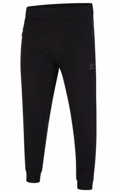 Umbro Mens Pro Elite Fleece Jogging Bottoms (Black) - UO143