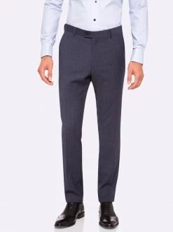 Oxford Men's New Hopkins Suit Pant - Blue