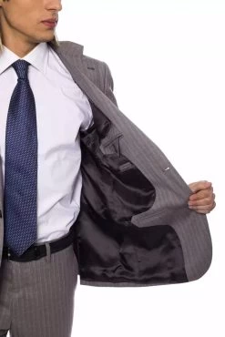 Billionaire Italian Couture Gray Wool Suit -Fashion Menswear Shop 71949a07e722c5d7b737a21dc502ae8d