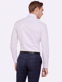 Oxford Men's Beckton Self Spot Shirt - Pink -Fashion Menswear Shop 71e3311beb89402b787adffe0f6c27a1